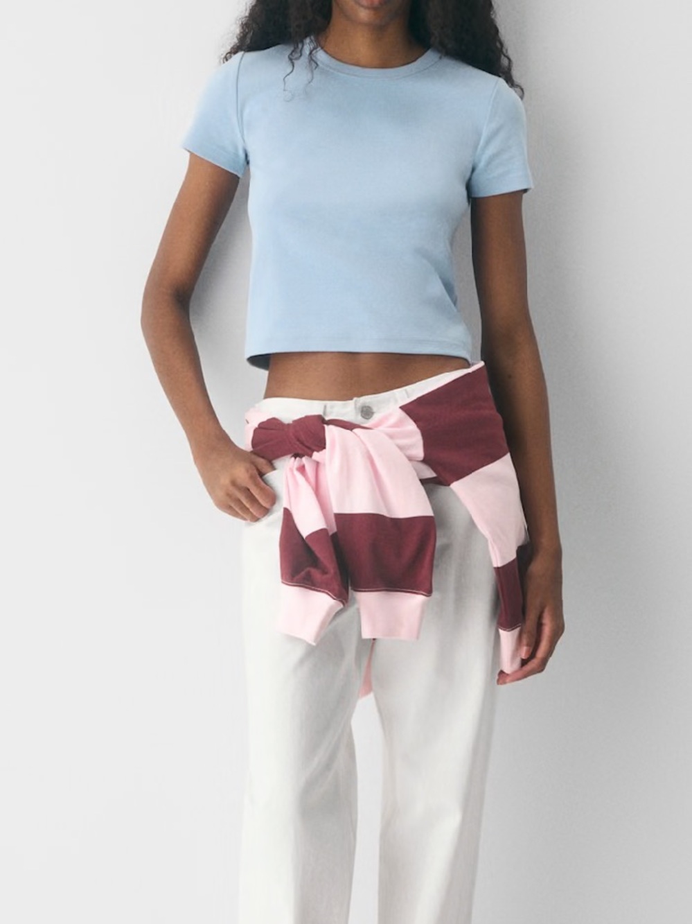 Aritzia Sunday Best // Little Ribbed Tshirt